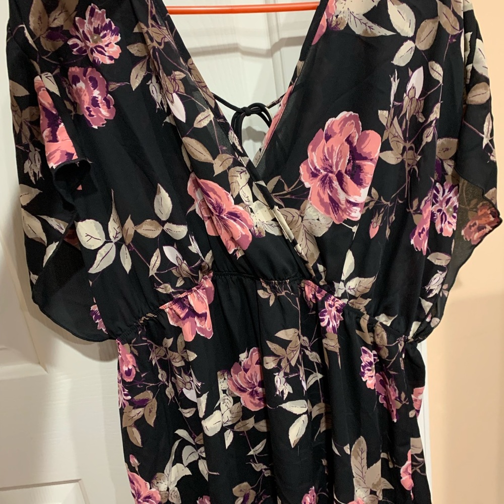 Torrid size 2 floral shirt